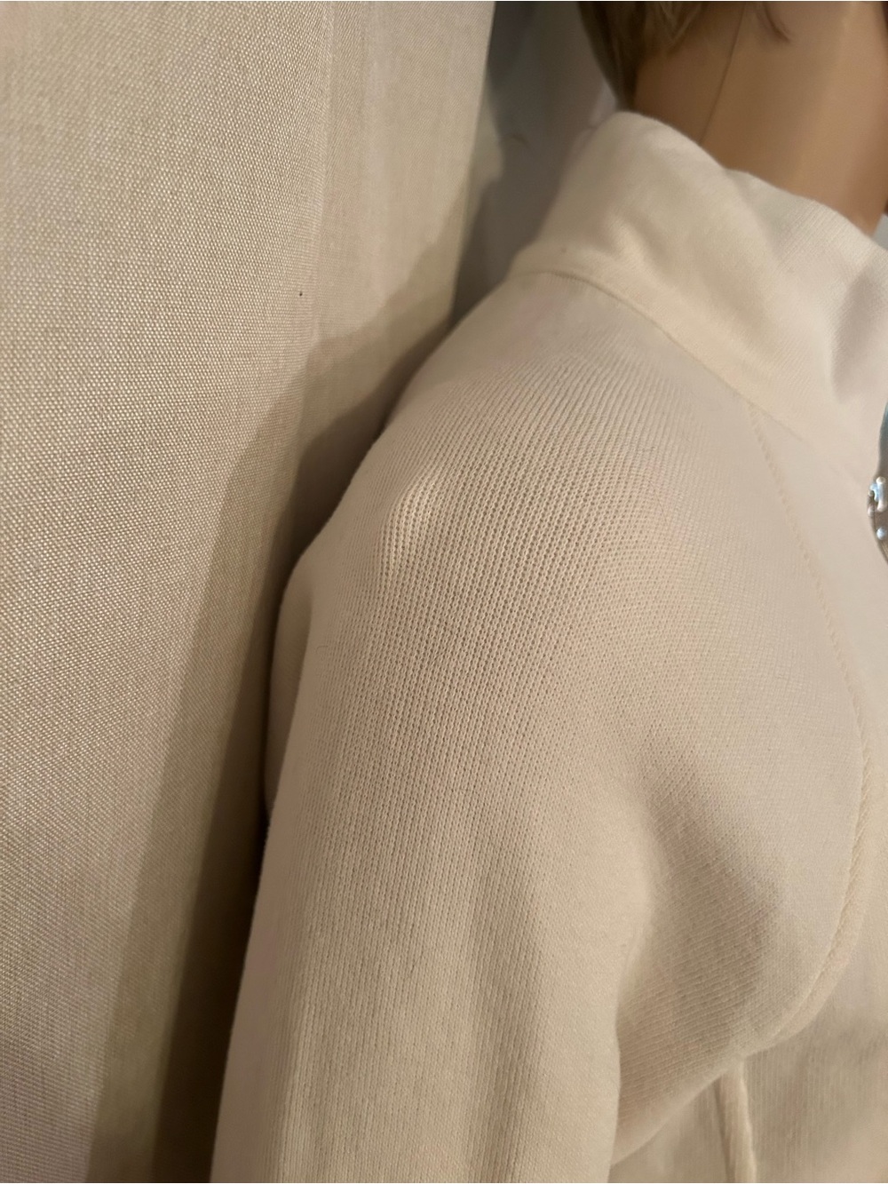 Tommy Bahama Women’s Size Small White Full Zip Long‎ Sleeve Cotton Jacket - Picture 9 of 13